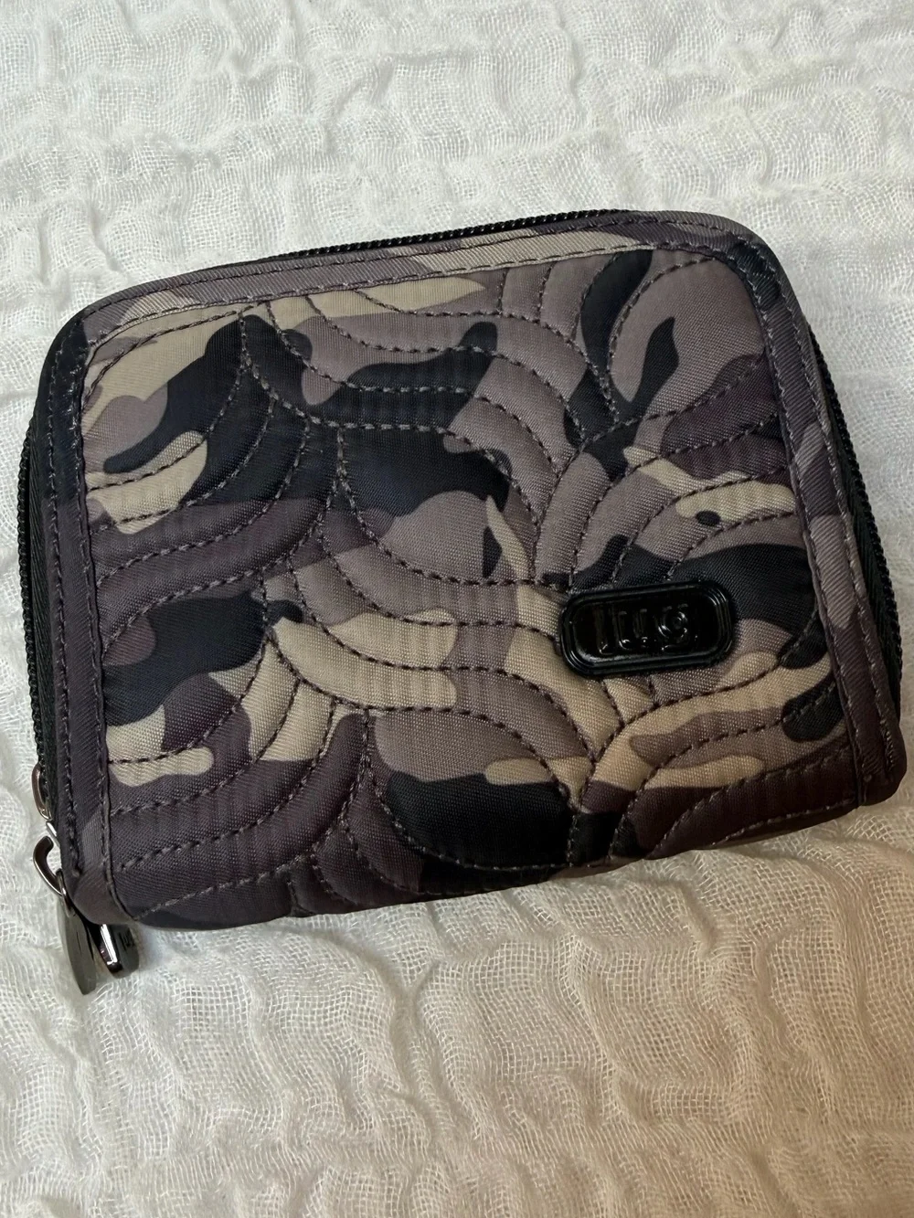Lug Splits Compact RFID Wallet Camo